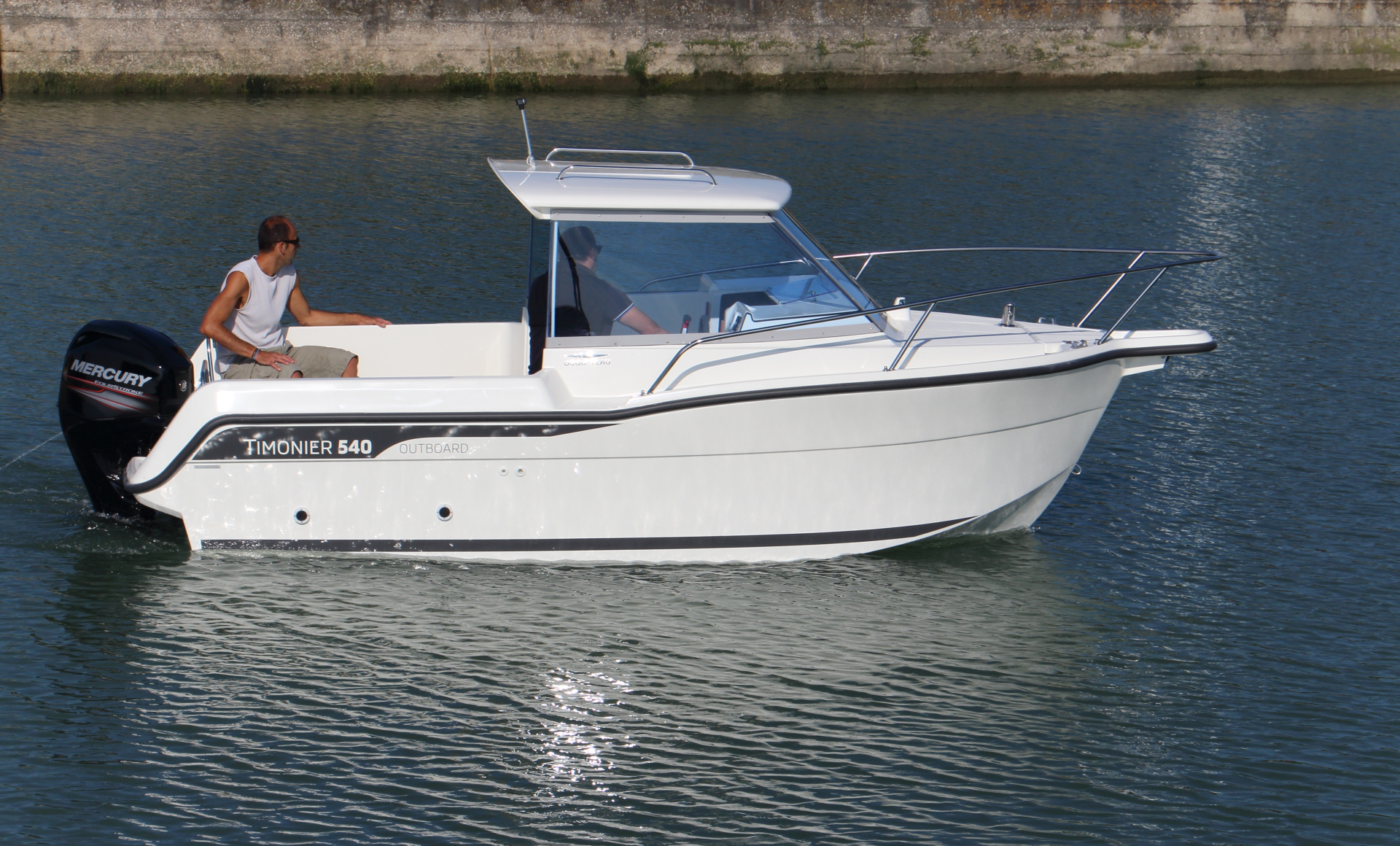 OCQUETEAU TIMONIER 540 + MOTEUR YAMAHA