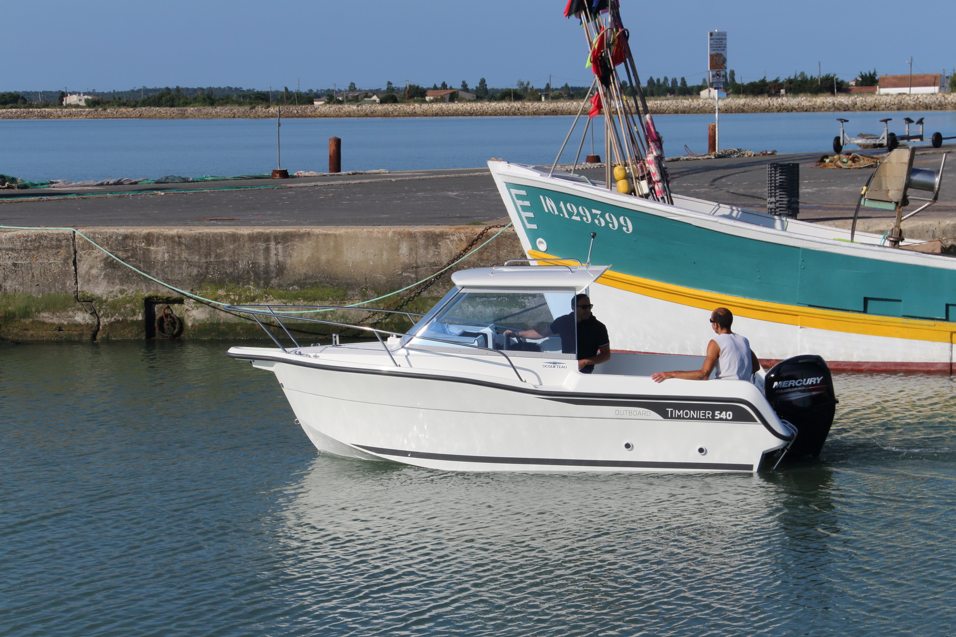 OCQUETEAU TIMONIER 540 + MOTEUR YAMAHA